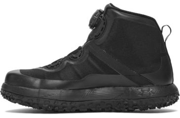 Image of Under Armour Mens Fat Tire GTX Trail Running Shoes Mens, Black/Black/Black, 14, 1262064-001-14