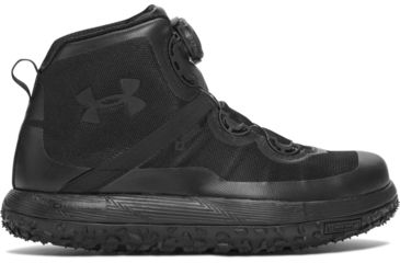 Image of Under Armour Mens Fat Tire GTX Trail Running Shoes Mens, Black/Black/Black, 14, 1262064-001-14
