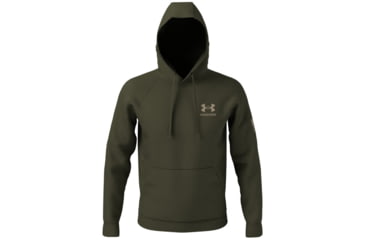Image of Under Armour New Freedom Flag Hoodie - Mens, Marine OD Green, Extra Large, 1370806390XL