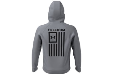 Image of Under Armour Freedom Flag Hoodie - Men's, Steel, 2XL, 13708060362X