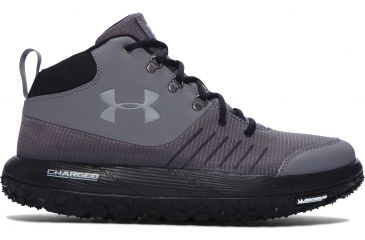 Image of Under Armour Overdrive Fat Tire Hiking Boot - Men's-Graph/Black/Alum-Medium-9