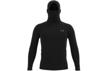 Image of Under Armour Packaged Base 3.0 Hoodie - Men's, Black, Extra Large, 1365685001XL