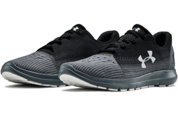 Image of Under Armour Remix 2.0 Casual Shoes - Mens, Black / Pitch Gray / Mod Gray, Medium, 9, 3022466-002-9