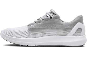 Image of Under Armour Remix 2.0 Casual Shoes - Womens, Halo Gray / White / White, Medium, 9, 3022532-101-9