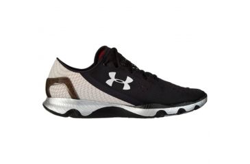 Image of Under Armour Speedform Apollo Road Running Shoe - Men's-Black-Medium-8.5 US