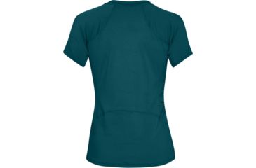 Image of Under Armour Sunblock Short Sleeve Active Top - Women's, Tourmaline Teal AFS/Deprecated-Desert Sky/TROPICAL, XS, 1309722-716-XS