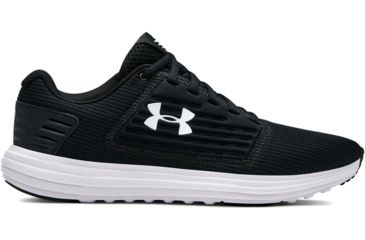 Image of Under Armour Surge SE - Mens, Black/White/White, 13, 3021231-001-13