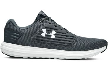Image of Under Armour Surge SE - Mens, Pitch Gray/Onyx White/Khaki Base, 8.5, 3021231-103-8.5