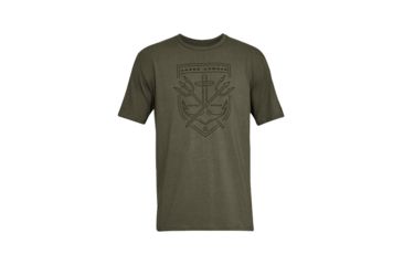 Image of Under Armour Tac Graphic 1, Marine Od Green - 1316943390XXL