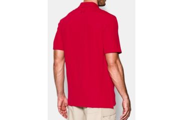 Image of Under Armour Tactical Range Polo, Red, Small 1005492-600-SM