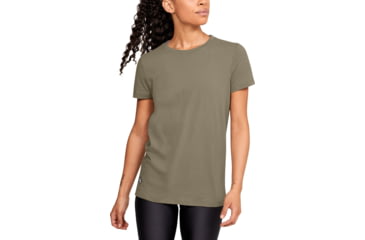 Image of Under Armour Tactical Cotton T-Shirt - Womens, Federal Tan, 2XL, 13517614992X