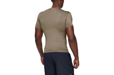 Image of Under Armour Tactical HeatGear Compression Short Sleeve T-Shirt - Mens, Federal Tan, 3X-Large, 12160074993X