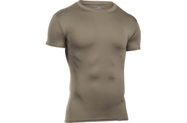 Image of Under Armour Tactical HeatGear Compression Short Sleeve T-Shirt - Mens, Federal Tan, 3X-Large, 12160074993X