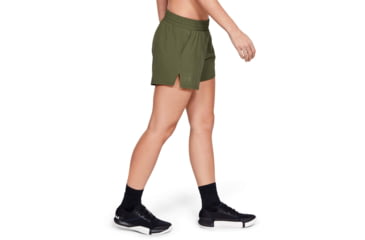 Image of Under Armour Tactical PT Short - Womens, Marine OD Green, Medium, 1343358390MD