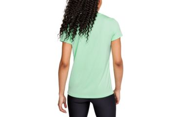 Image of Under Armour Tech Shoulder Contrast T-Shirt - Womens, 2XL, Green Haze, 13519663822X