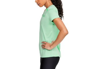 Image of Under Armour Tech Shoulder Contrast T-Shirt - Womens, 2XL, Green Haze, 13519663822X