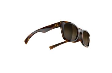 Image of Under Armour Tempest Single Vision Prescription Sunglasses, Crystal Tortoise Frame-U8600058-282821SV
