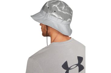 Image of Under Armour UA ArmourVent Warrior Bucket Hat - Men's, One Size Fits All, Halo, 1328632014OSFA