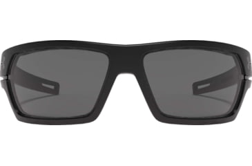 Image of Under Armour UA Battlewrap Sunglasses, Gray Polarized Lens, Satin Black, One Size Fits Most, UA8690081-010108