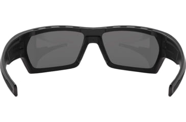 Image of Under Armour UA Battlewrap Sunglasses, Gray Polarized Lens, Satin Black, One Size Fits Most, UA8690081-010108