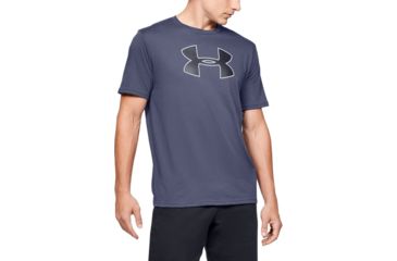 Image of Under Armour UA Big Logo T-Shirt - Mens, 2XL, Blue Ink, 13295834972X