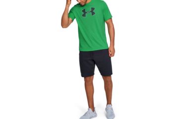 Image of Under Armour UA Big Logo T-Shirt - Mens, Extra Large, Boost, 1329583382XL