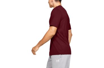 Image of Under Armour UA Big Logo T-Shirt - Mens, Extra Large, Cordova, 1329583615XL