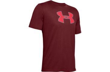 Image of Under Armour UA Big Logo T-Shirt - Mens, Extra Large, Cordova, 1329583615XL