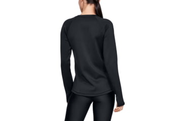 Image of Under Armour UA ColdGear Armour Long Sleeve Shirt - Womens, Black, 2X-Large, 13445310012X