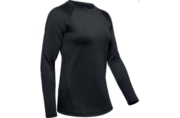 Image of Under Armour UA ColdGear Armour Long Sleeve Shirt - Womens, Black, 2X-Large, 13445310012X