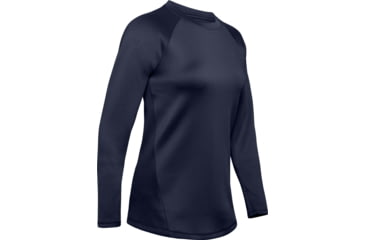 Image of Under Armour UA ColdGear Armour Long Sleeve Shirt - Womens, Midnight Navy, 2X-Large, 13445314102X