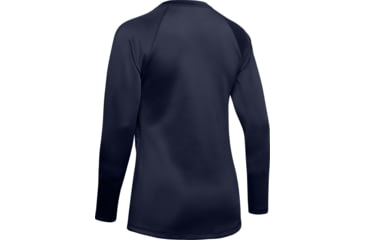 Image of Under Armour UA ColdGear Armour Long Sleeve Shirt - Womens, Midnight Navy, 2X-Large, 13445314102X