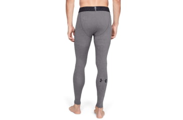 Image of Under Armour UA ColdGear Legging - Men's, Medium, Charcoal Light Heather, 1320812019MD