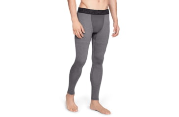 Image of Under Armour UA ColdGear Legging - Men's, Medium, Charcoal Light Heather, 1320812019MD