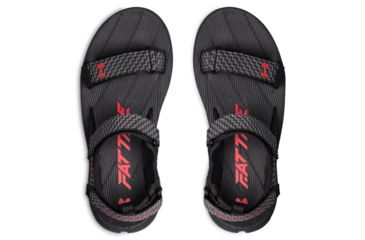 Image of Under Armour UA Fat Tire Sandal - Mens, Anthracite/Zinc Gray/Pierce, 13, 1293328-100-13