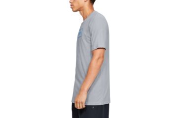 Image of Under Armour UA Fish Logo T-Shirt - Men's, 2XL, Mod Gray, 13312010132X