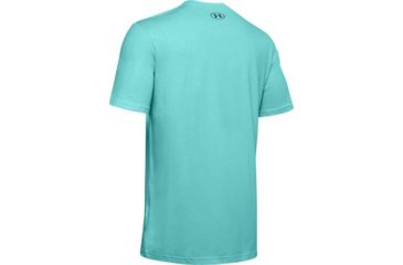Image of Under Armour UA Fish Logo T-Shirt - Mens, Extra Large, Radial Turquoise, 1331201482XL