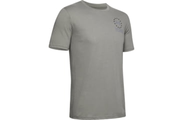 Image of Under Armour UA Freedom By Land T-Shirt - Mens, Gravity Green, 2X-Large, 13521563882X