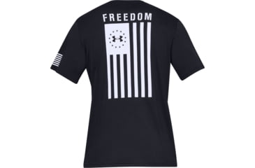 Image of Under Armour UA Freedom Flag T-Shirt - Mens, Black, Medium, 1333350001MD