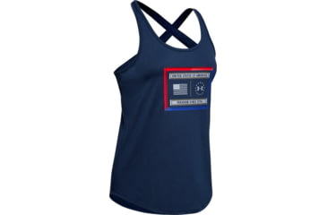 Image of Under Armour UA Freedom Lock Up Tank - Womens, Large, 1352146408LG