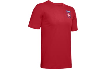 Image of Under Armour UA Freedom Sentinel T-Shirt - Mens, Red, Small, 1352152601SM