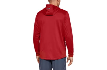 Image of Under Armour UA Freedom Tech Terry Hoodie - Mens, Red, 2X-Large, 13231056002X