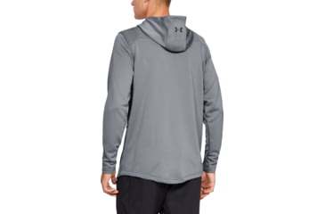 Image of Under Armour UA Freedom Tech Terry Hoodie - Mens, Steel/Black, 2X-Large, 13231050362X