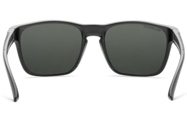 Image of Under Armour UA Glimpse Sunglasses, Silver Polarized Lens, Satin Black, One Size Fits Most, UA8640111-010118