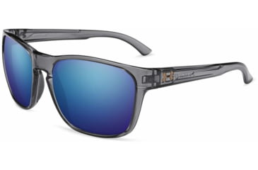 Image of Under Armour UA Glimpse Sunglasses, Tuned Offshore Polarized Lens, Gloss Crystal Smoke, One Size Fits Most, UA8650111-040467