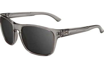 Image of Under Armour UA Glimpse Sunglasses, Tuned Road Lens, Gloss Crystal Smoke, One Size Fits Most, UA8600111-040401