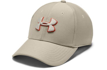 Image of Under Armour UA Heathered Blitzing 3.0 Cap - Mens, Khaki Base, Large/X-Large, 1305037289LXL