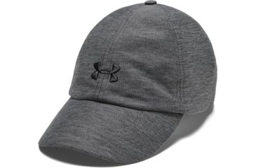 Image of Under Armour UA Heathered Play Up Cap - Womens, One Size Fits All, Jet Gray, 1353506010OSFA