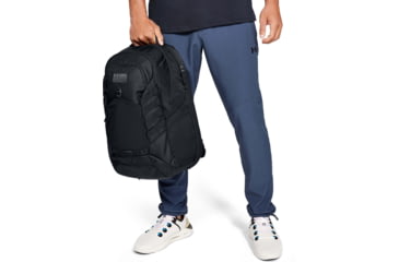 Image of Under Armour UA Hudson Backpack, Black, One Size Fits All, 1294719001OSFA