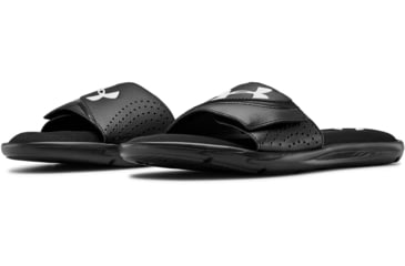 Image of Under Armour UA Ignite VI Slide Sandal - Mens, Black, 8, 30227110038